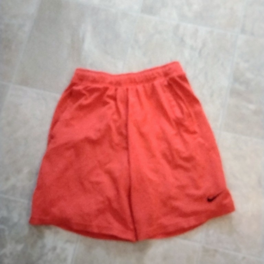 Nike Orange Sports Shorts